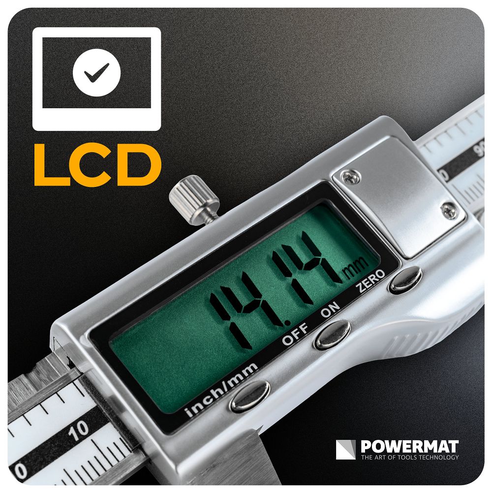 Elektronsko pomično merilo, 150 mm | PM-SUW-150ETN