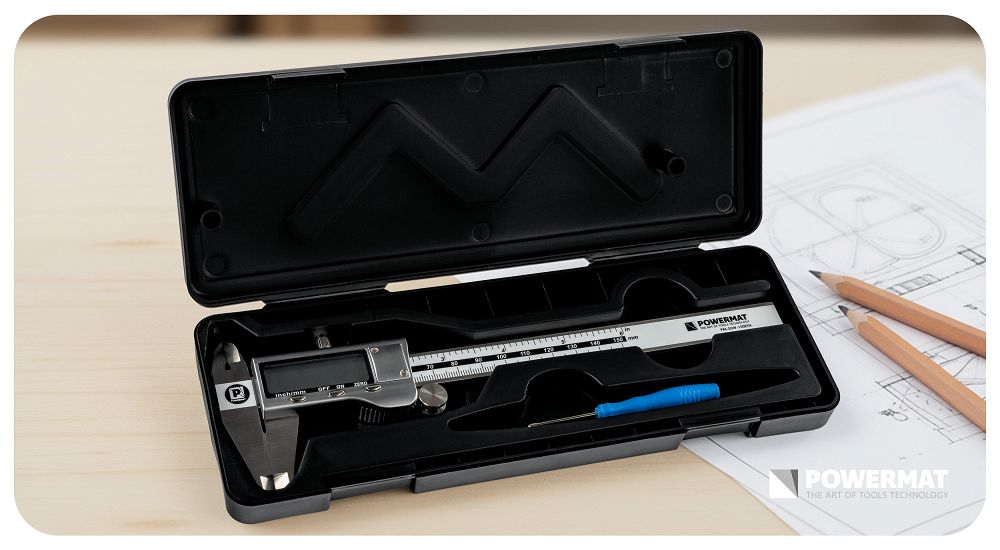 Elektronsko pomično merilo, 150 mm | PM-SUW-150ETN