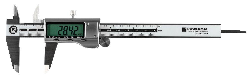 Elektronsko pomično merilo, 150 mm | PM-SUW-150ETN