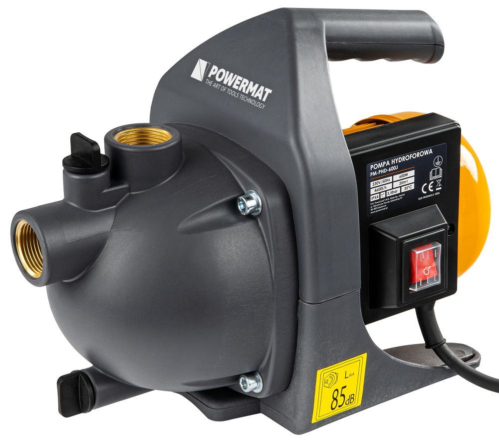 Površinska črpalka za vodo, 600 W | PM-PHD-600J