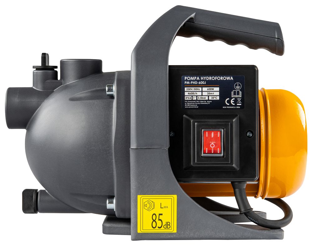 Površinska črpalka za vodo, 600 W | PM-PHD-600J