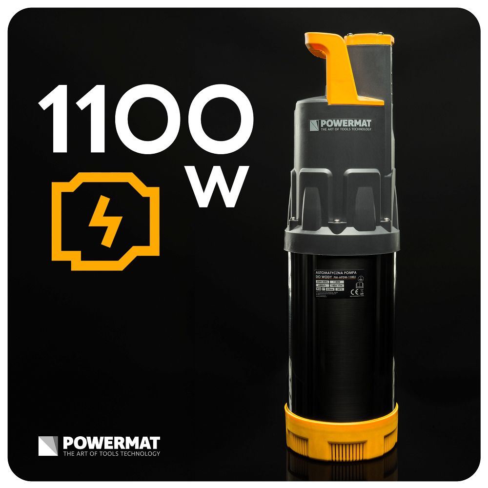 Avtomatska vodna črpalka, 1100 W | PM-APDW-1100J