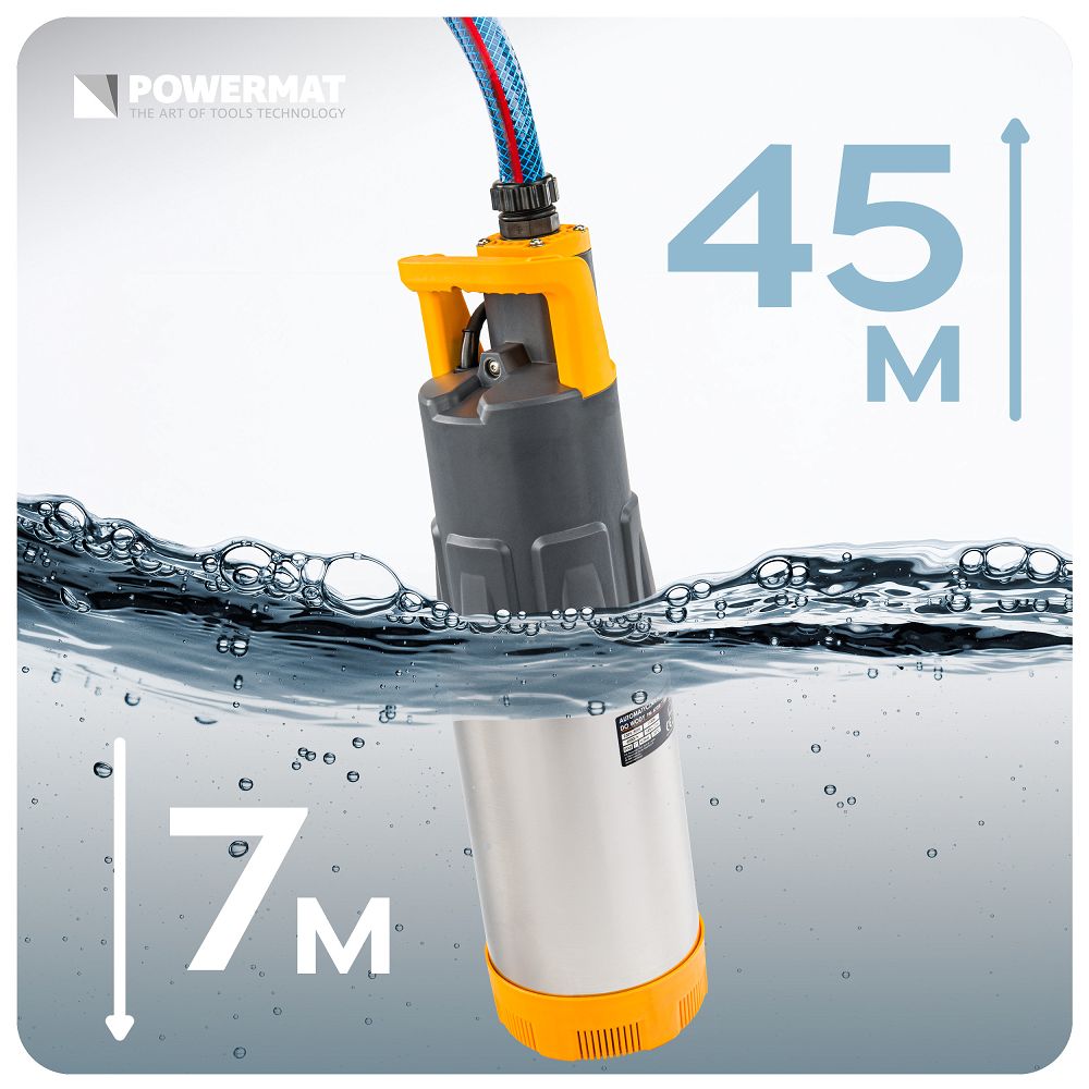 Avtomatska vodna črpalka, 1100 W | PM-APDW-1100J