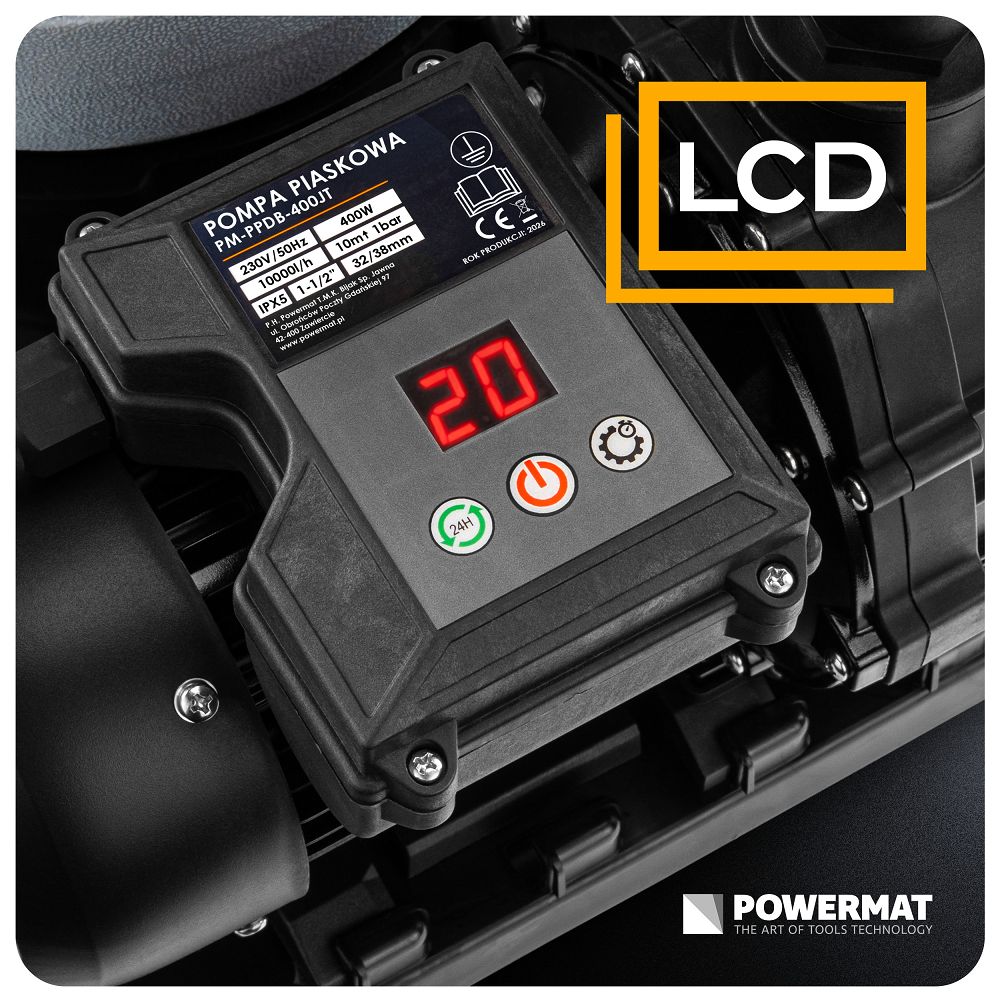 Peščena črpalka, 400 W | PM-PPDB-400JT