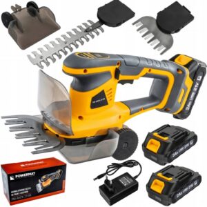 Akumulatorske škarje za travo in grmičevje, 21 V | PM-ANTK-21VM