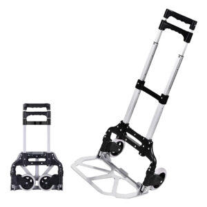 Transportni voziček, aluminij, 70 kg | zložljiv