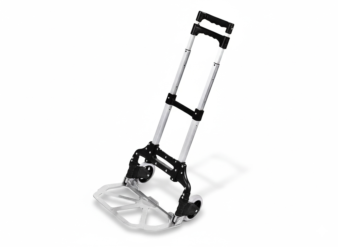 Transportni voziček, aluminij, 70 kg | zložljiv