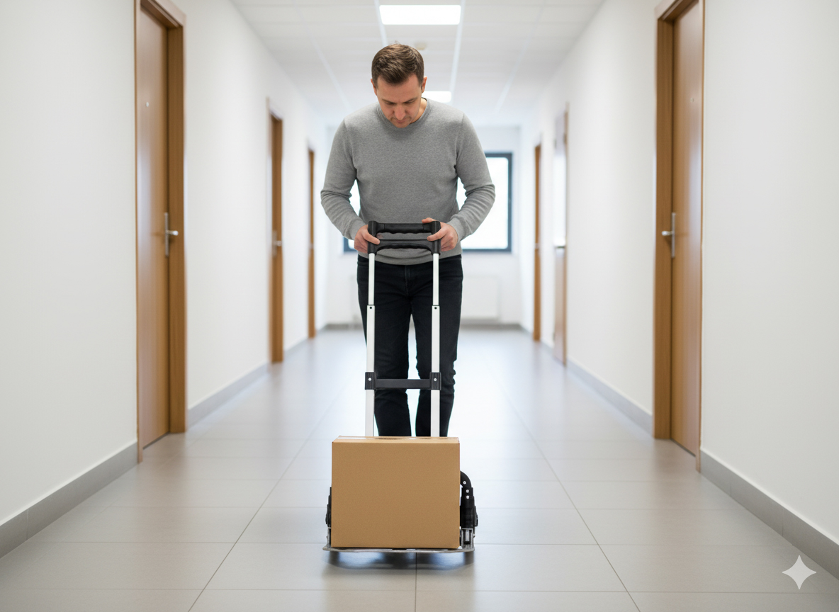 Transportni voziček, aluminij, 70 kg | zložljiv