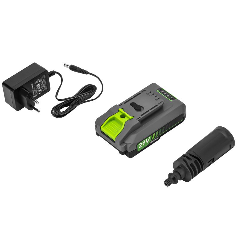 Baterijski visokotlačni čistilec, 21 V, 3000 mAh | KD5375