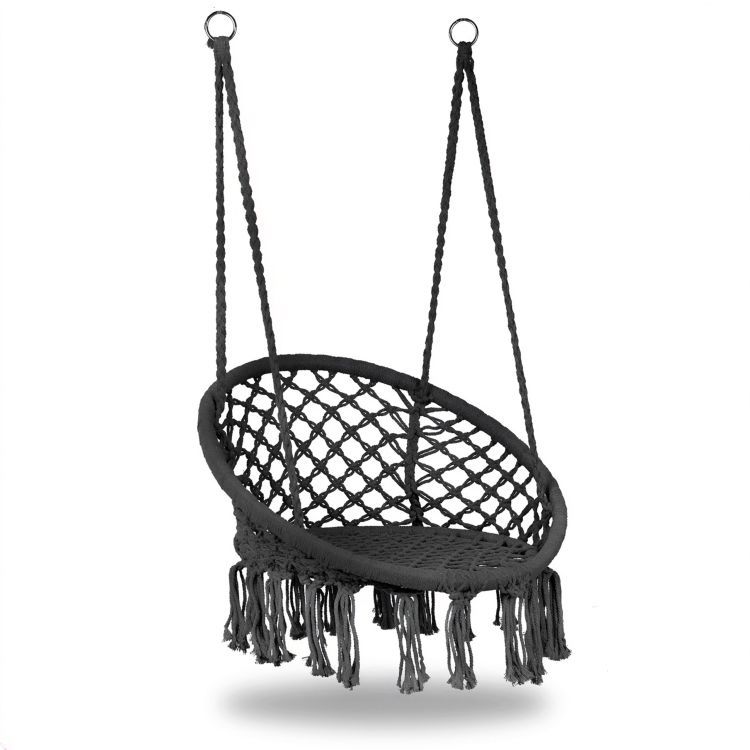 Viseči gugalnik BOHO, siv | MultiGarden