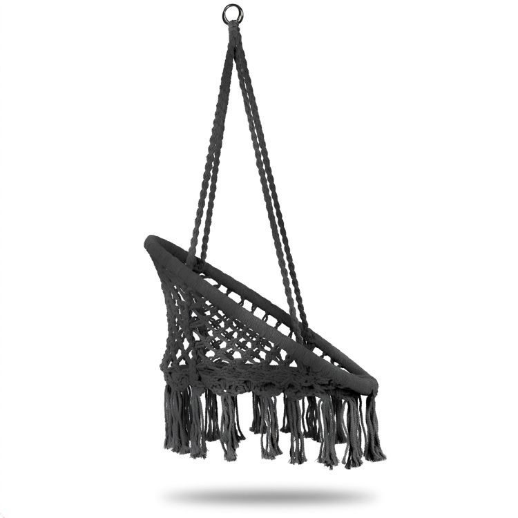 Viseči gugalnik BOHO, siv | MultiGarden